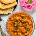 Butter chicken or Paneer Butter Masala