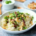 Cashew pulao