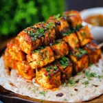 Paneer tikka kebab